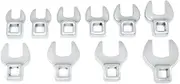 Gearwrench 3/8-inch Drive Crowfoot Metric Wrench 10-Pieces Set