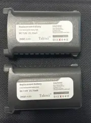 Rechargeable Battery for SYMBOL MC9060-K MC9000-K MC9090 21-65587-02 Scanner 2p