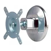 B-Tech AviBall Swivel Tilt Wall Mount Bracket for up to 23" LCD LED TV Chrome
