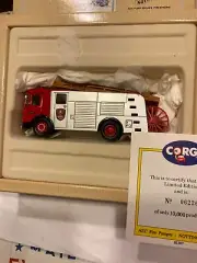VINTAGE "BRAND NEW" MINT, BOXED CORGI NOTTINGHAM FIRE ENGINE, #97355, WOW!!
