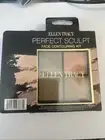 Ellen Tracy PERFECT SCULPT Face Contour Kit Highlight Blush Sculpt & Contour NEW