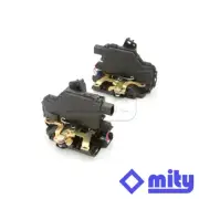 Mity 2x Door Lock Actuators Rear For VW Golf Beetle Passat Seat Leon Skoda Octav