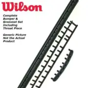 New Wilson Blade 98 V9 Bumper and Grommet Sets WR8441201001 Black/Green