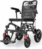 Lightweight Folding Wheelchair, Portable Transit Wheelchair, Compact Travel Wheelchairs For Adults