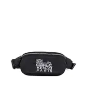 [Kenzo] Kenzo Tiger-embroidered Belt Bag ONE SIZE BLACK