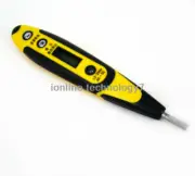 AC DC 12-250V LCD Digital Current Voltage Tester Test Pen