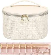 SiegYma Jewelry Organizer & Travel Case for Women Hanging/Drawer Storage for Earrings, Necklaces & Makeup | Portable & Waterproof Jewelry Organizers and Storage Box Bring 6 Small Bag (Bag)