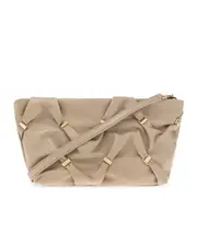 Decal shoulder bag One size beige