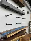 Black Walnut Resin Console Table/Living End Counter slab, Modern Furniture Decor