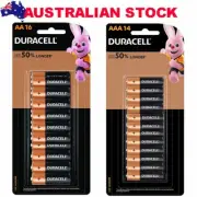 Duracell AA Batteries 16 Pack/ AAA Batteries 14Pack