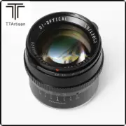 TTArtisan 50mm F1.2 APS-C Manual Lens For Nikon Sony Fuji Leica L M4/3 Canon