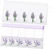Beavorty 1set Sachet Bag Charcoal Absorber Scent Pot Dry Clear Jewelry Perfume Small Reusable Drawstring Decor Toiletry Flowers Beads Fragrance Gel Dried Toiletries Vent Eucalyptus 10pcs