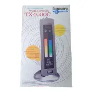 Discovery Channel Weathertech TX4000C Color Indoor/Outdoor Weather Station - New