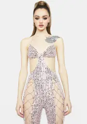 Shoot Your Shot Sequin Jumpsuit