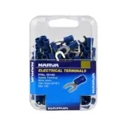 Narva 56168 5.0MM Spade Terminal Blue (100 pack)