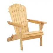 Outdoor Lounge Patio Sun Chair - Wood
