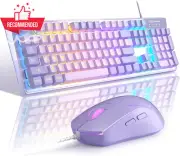 K1 RGB LED Backlit Gaming Keyboard & Mouse Combo - 104 Keys for PC/Laptop
