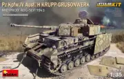 MINIART 35330 1:35 Pz.Kpfw.IV Ausf. H Krupp-Grusonwerk Mid Aug-Sep 1943 w/interi