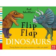 Flip Flap: Dinosaurs by Axel Scheffler - Book