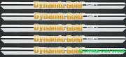 TRUE TEMPER Dynamic Gold Steel Iron Shafts .355 Tip 120g S300 Flex 6-PW Set 5pcs