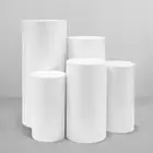 Round Plinth 5pcs Cylinder Pedestal Stand Wedding Decoration Cake Flower Display