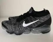 Nike Air Vapormax Flyknit 3 Oreo Black White Women's Sz 6 Running AJ6910-001 NEW