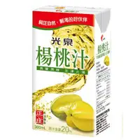 在飛比找Yahoo奇摩購物中心優惠-光泉楊桃汁300ml (6入)