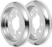 Yardwe 2Pcs Replacement Gas Stove Knob Base Plastic Control Knob Base for BBQ Grills and Outdoor Ovens Easy Installation Polished Design for Kitchen Cooktops Versatile Cooking