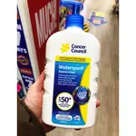 CANCER COUNCIL防曬乳SPF50+-水上活動款 500ML