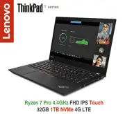 ThinkPad T14 Ryzen 7 Pro 4.4GHz FHD Touch 32GB 1TB 4G W11P 3Y Premier Warranty