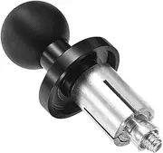 Luxshiny Expansion Ball Head Support Ball Mount Motorbike Supplies Motorbike Ball Support Phone Holder Accessories Motorcycle Replacement Handlebar Clamp Base for Phone Holder Black Metal