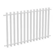 QLD NEW Barr Fencing Panel 1000mm x 1733mm in Pearl White
