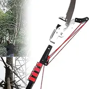 Telescopic Tree Saw, Pole Pruning Saw, Telescopic Pole Saw, with Telescopic Handle and Cutting Capacity, Extendable Tree High Branch Pruner Cutter Saw