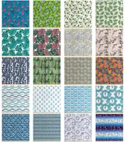 Ambesonne Fabric by The Yard Polyester Fabric for Home Decorative