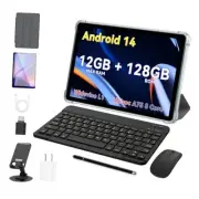 Android 14 Tablets, 128GB and 12GB, 10 inch tablet.Octa tablet with accessories