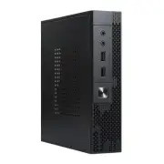 TX02 Thin Mini ITX Desktop with Screen VESA Rack and Vertical Stand feet
