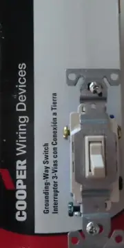 30 Cooper 15A Light Almond 3-Way Switch 1303-7LA