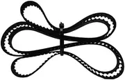 1pcs T10 2340 Timing Belt Width 10mm 18mm 20mm Closed Loop Transmission Belt Rubber Synchronous Belt Length 2340mm(Width 9mm)