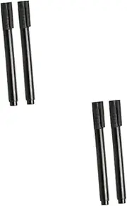 VILLFUL 2sets Black Light Electrical Tester Pen Uv Light Counterfeit Money Detector Pen 2pcs*2