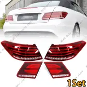 Set For Mercedes-Benz E Class W207 2014-17 the Two-Door Coupe Red LED TailLight