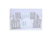 Baby Playpen Kids Activity Centre Safety Play Slide Home Indoor - Grey