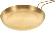 Generic Korean Gold Dish Dinning Dish Stainless Steel Gold Bowl for Home Kitchen Korean Kitchenware Korean Dishes Appetizer Tray