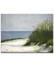 Ready2HangArt White Sands Wrapped Canvas Wall Art