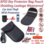 Car Key RFID Signal Blocking Blocker Faraday Cage Pouch Anti Theft Keyless Bag