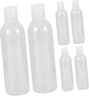 ADOCARN 250ml Press Type Lid Travel Bottles Shampoo Lotion Dispensers Portable Empty Bottles Leak-Proof for Travel Use