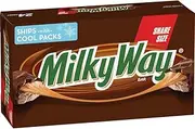 MILKY WAY Milk Chocolate Sharing Size Candy Bars 3.63-Ounce 24-Count Box