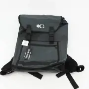 State Unisex Backpack Gray Flap Zip Top Multi Pocket Soft Side Casual Bag New