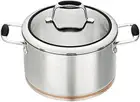 Coppernox Dutch Oven Casserole, 4.8 Litre Capacity, Multicolour