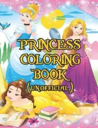 在飛比找博客來優惠-Princess Coloring Book (Unoffi