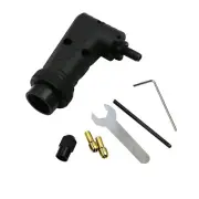 Right Angle Converter Rotary Tool Adapter Attachment for Dremel Electric Grinder